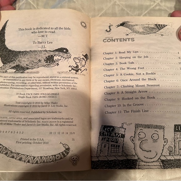 The book report from the black lagoon - Picture 2 of 6